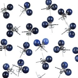 SODALIT - KOLCZYKI - KULKA - 8 mm