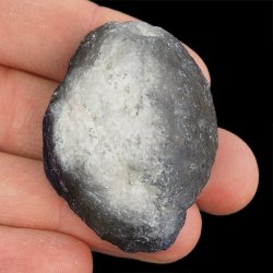 KRYSZTAŁ GÓRSKI - BLUE AURA - GEODA - 46 mm