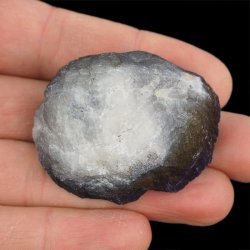 KRYSZTAŁ GÓRSKI - BLUE AURA - GEODA - 47 mm