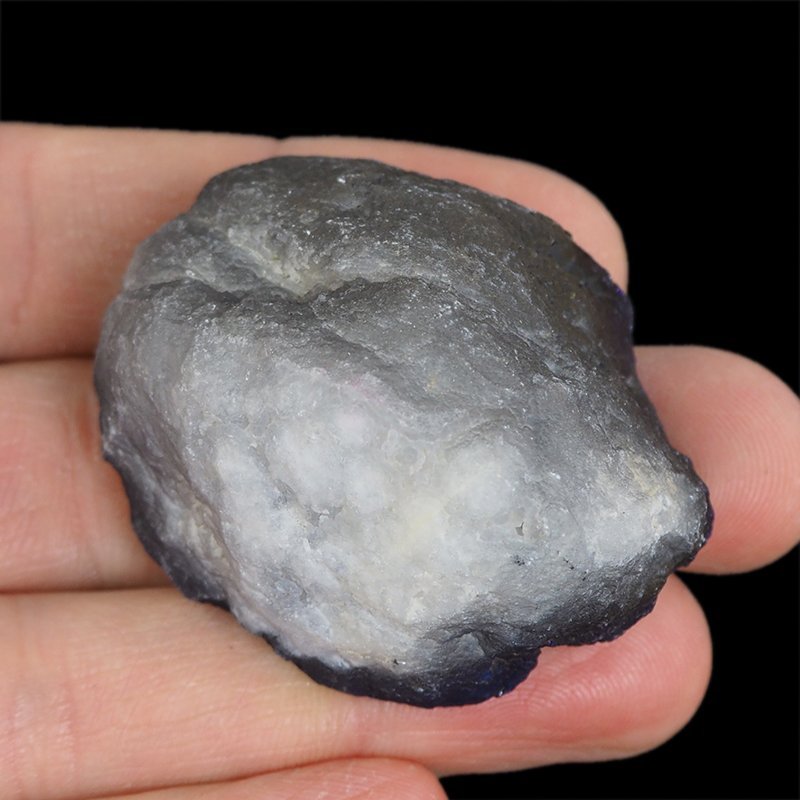 KRYSZTAŁ GÓRSKI - BLUE AURA - GEODA - 47 mm