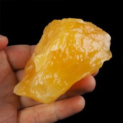 KALCYT POMARAŃCZOWY - BRYŁKA - 86 mm - MEKSYK