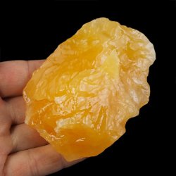 KALCYT POMARAŃCZOWY - BRYŁKA - 86 mm - MEKSYK