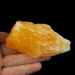 KALCYT POMARAŃCZOWY - BRYŁKA - 90 mm - MEKSYK