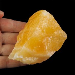 KALCYT POMARAŃCZOWY - BRYŁKA - 90 mm - MEKSYK