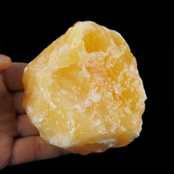 KALCYT POMARAŃCZOWY - BRYŁKA - 89 mm - MEKSYK