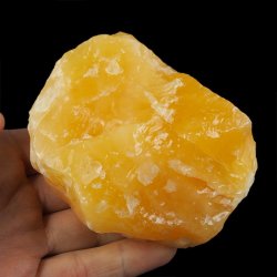 KALCYT POMARAŃCZOWY - BRYŁKA - 89 mm - MEKSYK