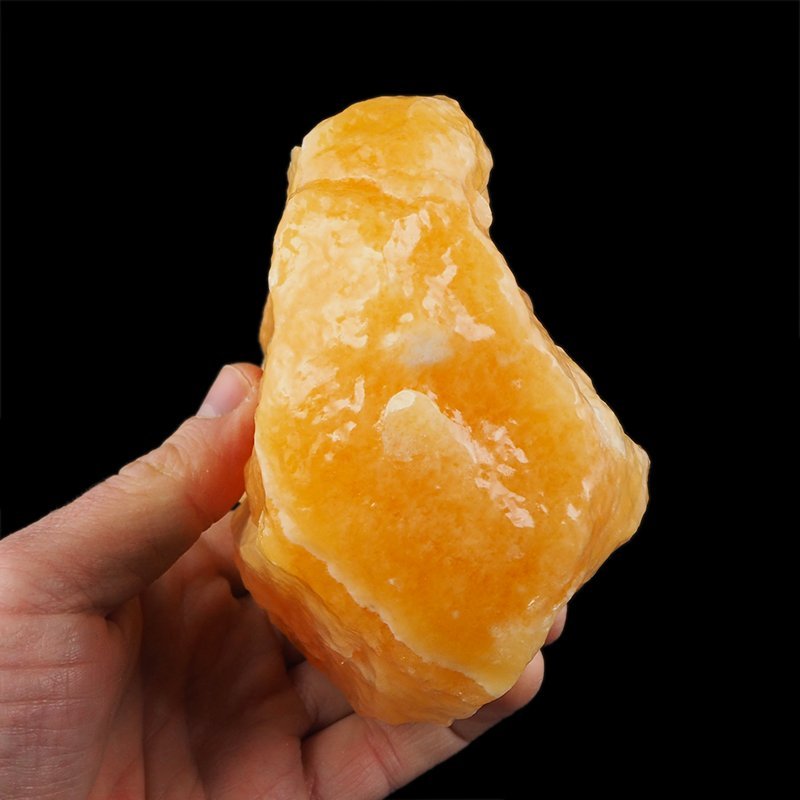 KALCYT POMARAŃCZOWY - BRYŁKA - 126 mm - MEKSYK