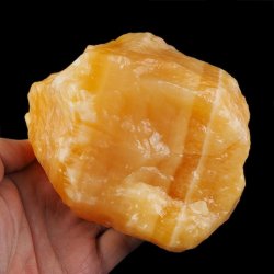 KALCYT POMARAŃCZOWY - BRYŁKA - 126 mm - MEKSYK