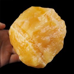 KALCYT POMARAŃCZOWY - BRYŁKA - 126 mm - MEKSYK