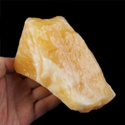 KALCYT POMARAŃCZOWY - BRYŁKA - 146 mm - MEKSYK