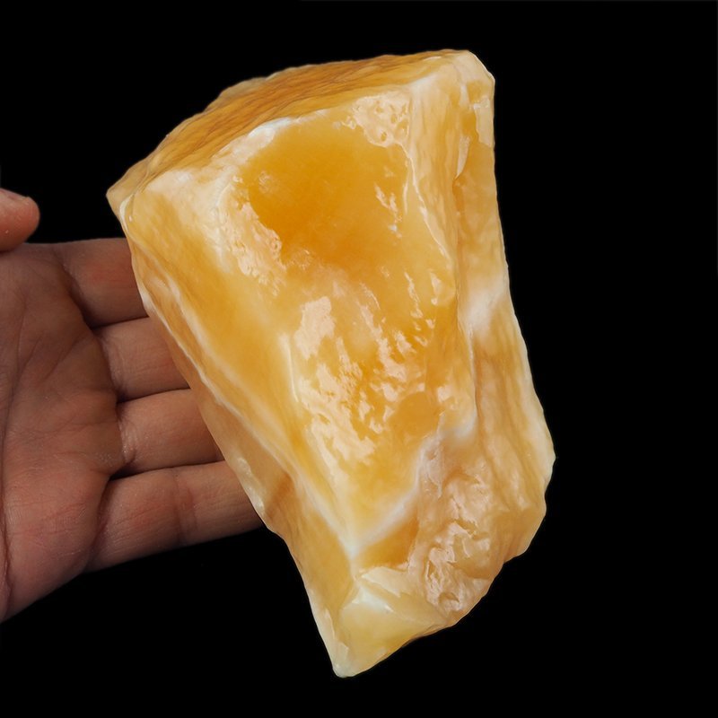 KALCYT POMARAŃCZOWY - BRYŁKA - 146 mm - MEKSYK