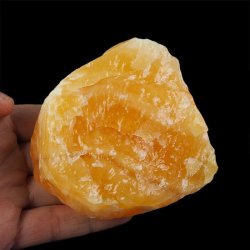 KALCYT POMARAŃCZOWY - BRYŁKA - 92 mm - MEKSYK