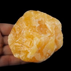 KALCYT POMARAŃCZOWY - BRYŁKA - 92 mm - MEKSYK