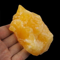 KALCYT POMARAŃCZOWY - BRYŁKA - 92 mm - MEKSYK