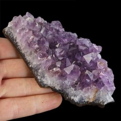 AMETYST- SZCZOTKA KRYSTALICZNA - 110 mm - URUGWAJ