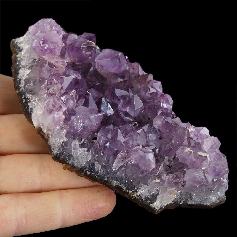 AMETYST- SZCZOTKA KRYSTALICZNA - 110 mm - URUGWAJ