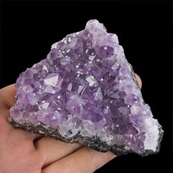 AMETYST- SZCZOTKA KRYSTALICZNA - 88 mm - URUGWAJ