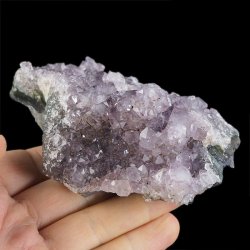 AMETYST- SZCZOTKA KRYSTALICZNA - 96 mm - URUGWAJ