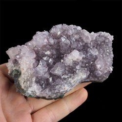 AMETYST- SZCZOTKA KRYSTALICZNA - 96 mm - URUGWAJ