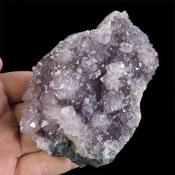 AMETYST- SZCZOTKA KRYSTALICZNA - 96 mm - URUGWAJ