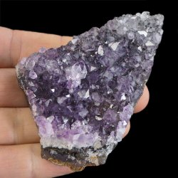 AMETYST- SZCZOTKA KRYSTALICZNA - 84 mm - URUGWAJ