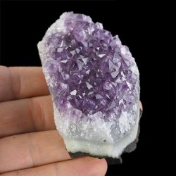 AMETYST- SZCZOTKA KRYSTALICZNA - 87 mm - URUGWAJ