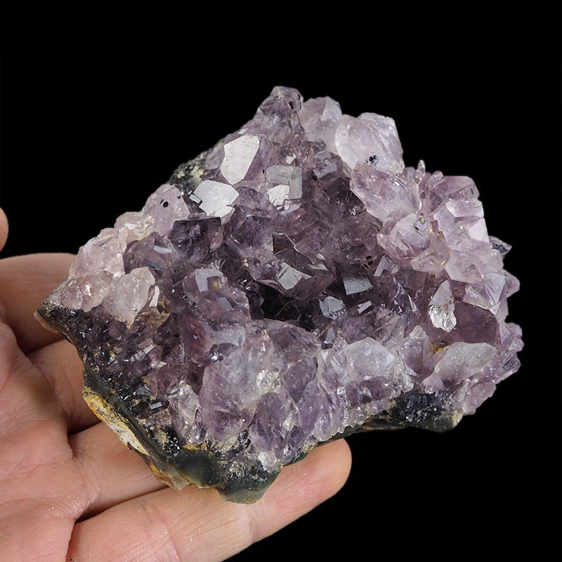 AMETYST- SZCZOTKA KRYSTALICZNA - 87 mm - URUGWAJ