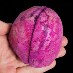 AGAT RÓŻOWY - DWIE POŁÓWKI - 83 mm - BRAZYLIA