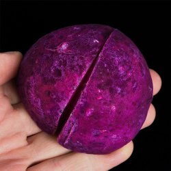 AGAT RÓŻOWY - DWIE POŁÓWKI - 73 mm - BRAZYLIA