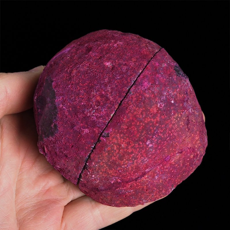 AGAT RÓŻOWY - DWIE POŁÓWKI - 84 mm - BRAZYLIA