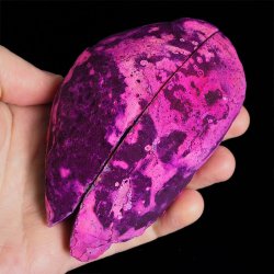 AGAT RÓŻOWY - DWIE POŁÓWKI - 109 mm - BRAZYLIA