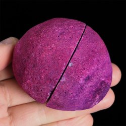 AGAT RÓŻOWY - DWIE POŁÓWKI - 62 mm - BRAZYLIA