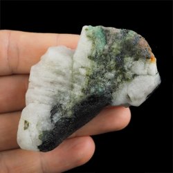 SZMARAGD, MOLIBDENIT - 71 mm - BRAZYLIA