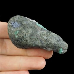 SZMARAGD, MOLIBDENIT - 67 mm - BRAZYLIA