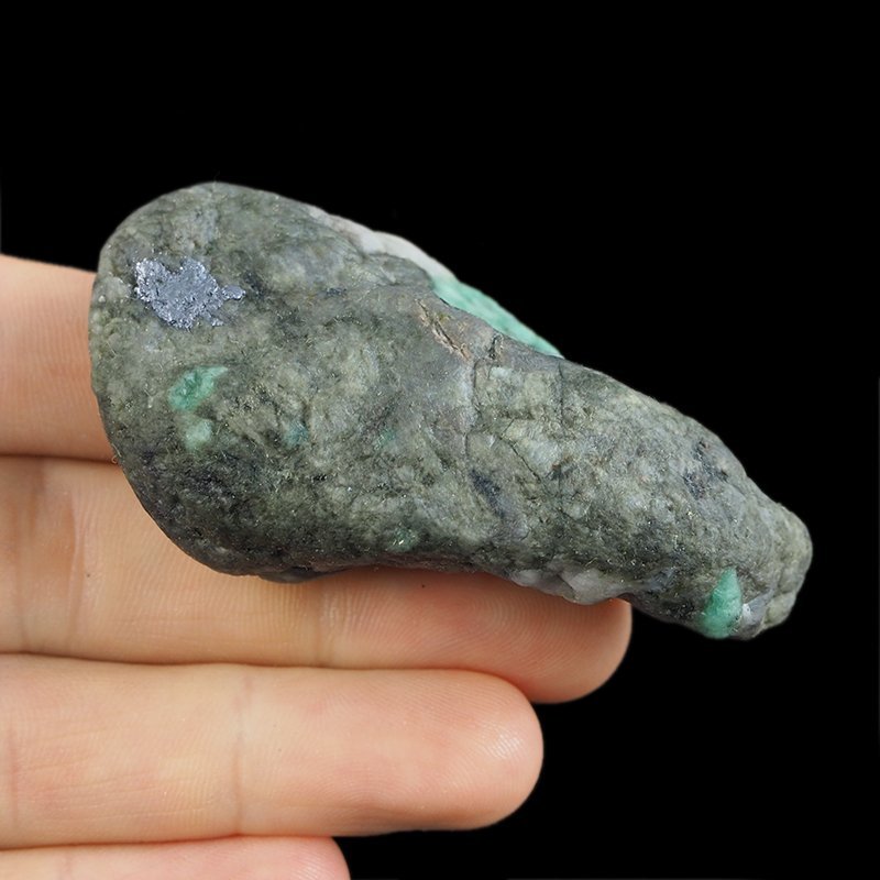 SZMARAGD, MOLIBDENIT - 67 mm - BRAZYLIA