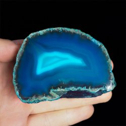 AGAT NIEBIESKI - 78 mm - BRAZYLIA