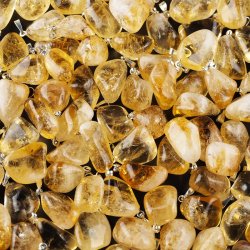 CYTRYN - WISIOREK Z NATURALNYM KAMIENIEM - 30-35 mm