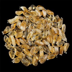 CYTRYN - WISIOREK Z NATURALNYM KAMIENIEM - 40-45 mm