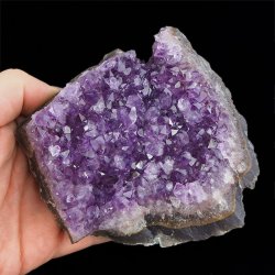 AMETYST- SZCZOTKA KRYSTALICZNA - 125 mm - URUGWAJ