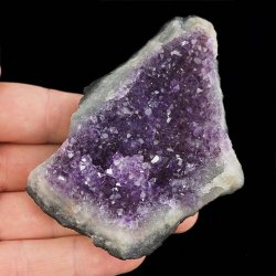 AMETYST- SZCZOTKA KRYSTALICZNA - 85 mm - URUGWAJ