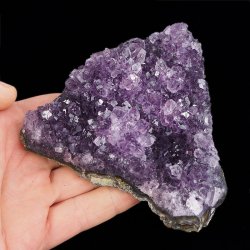 AMETYST- SZCZOTKA KRYSTALICZNA - 114 mm - URUGWAJ