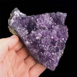 AMETYST- SZCZOTKA KRYSTALICZNA - 114 mm - URUGWAJ