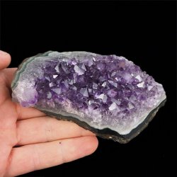 AMETYST- SZCZOTKA KRYSTALICZNA - 101 mm - URUGWAJ