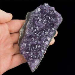 AMETYST- SZCZOTKA KRYSTALICZNA - 115 mm - URUGWAJ