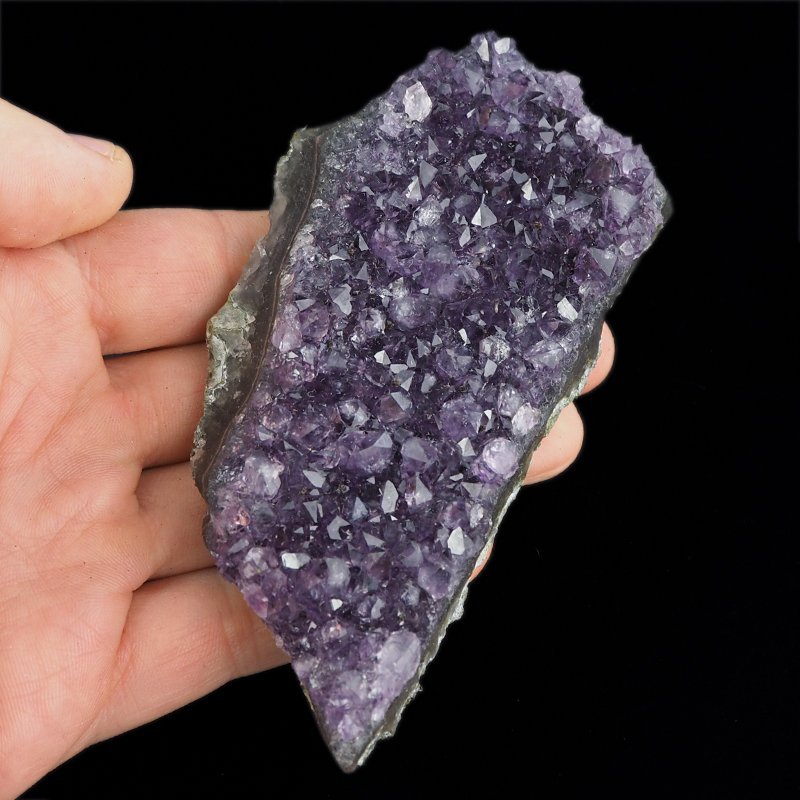 AMETYST- SZCZOTKA KRYSTALICZNA - 115 mm - URUGWAJ