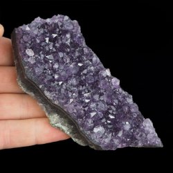 AMETYST- SZCZOTKA KRYSTALICZNA - 115 mm - URUGWAJ