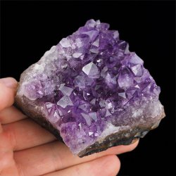 AMETYST- SZCZOTKA KRYSTALICZNA - 71 mm - URUGWAJ