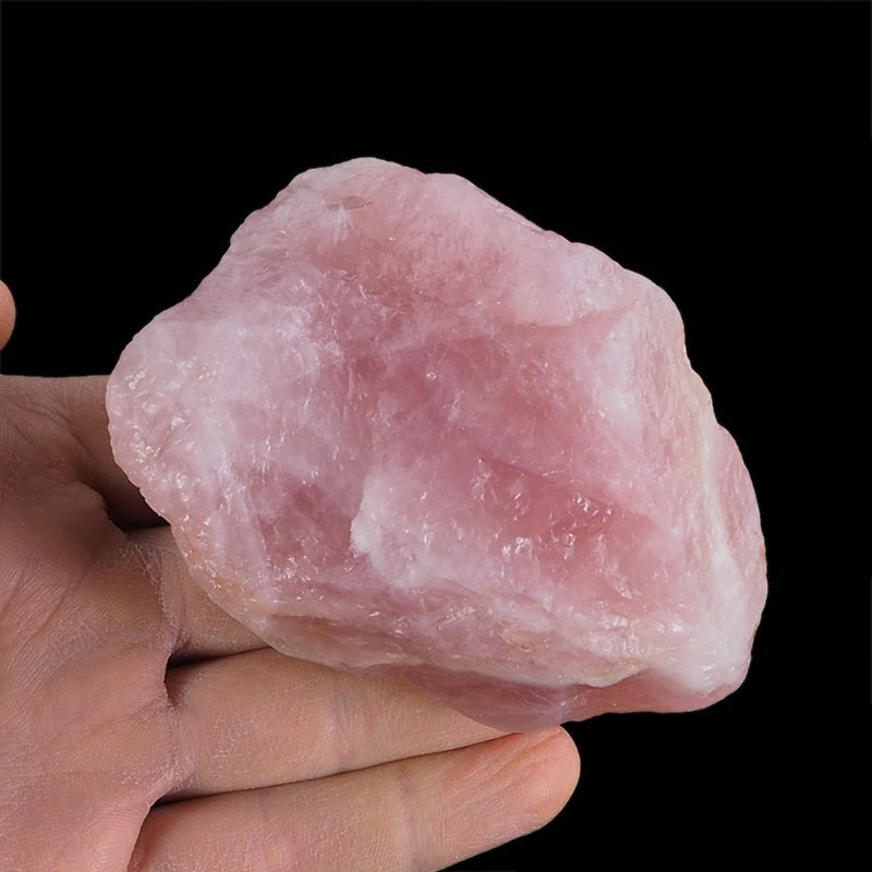 KWARC RÓŻOWY - BRYŁKA - 84 mm - NAMIBIA