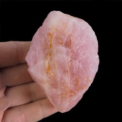 KWARC RÓŻOWY - BRYŁKA - 84 mm - NAMIBIA