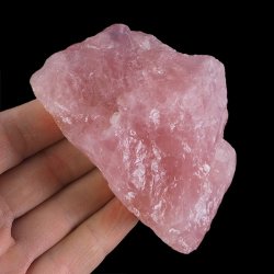 KWARC RÓŻOWY - BRYŁKA - 90 mm - NAMIBIA